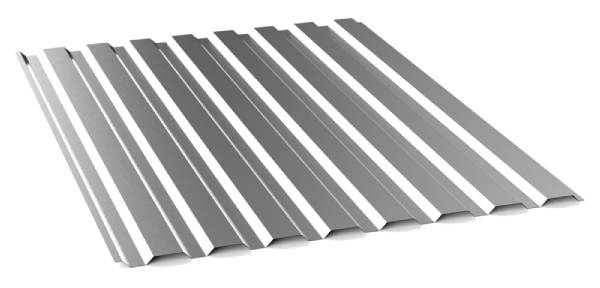 Профнастил оцинкованный 0.7x750x805
