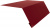 Планка карнизная 0,45х100х65х2000 RAL8017 шок-кор